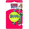 KONG Squeakers Tennis Ball with Rope