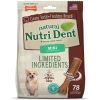 Nylabone Natural Nutri Dent Filet Mignon Dental Chews