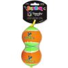Spunky Pup Squeak Tennis Balls Dog Toy